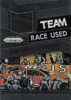 2016 Panini Prizm - Race Used Tire Team #RT-CE Carl Edwards Front