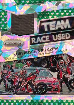 2016 Panini Prizm - Race Used Tire Team Green Flag Prizm #RT-KU Kurt Busch Front