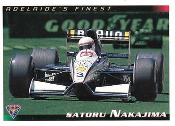 1994 Futera Adelaide F1 Grand Prix #10 Satoru Nakajima Front