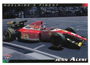 1994 Futera Adelaide F1 Grand Prix #13 Jean Alesi Front