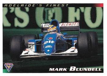 1994 Futera Adelaide F1 Grand Prix #22 Mark Blundell Front