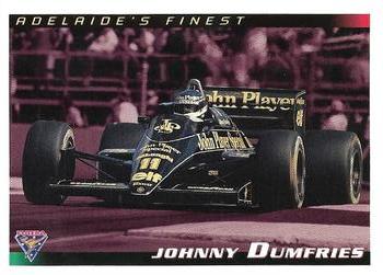 1994 Futera Adelaide F1 Grand Prix #24 Johnny Dumfries Front