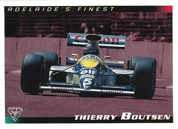 1994 Futera Adelaide F1 Grand Prix #29 Thierry Boutsen Front