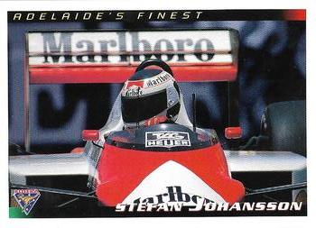 1994 Futera Adelaide F1 Grand Prix #33 Stefan Johansson Front