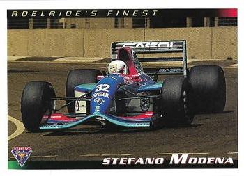 1994 Futera Adelaide F1 Grand Prix #36 Stefano Modena Front