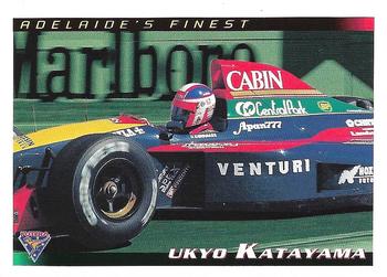 1994 Futera Adelaide F1 Grand Prix #52 Ukyo Katayama Front