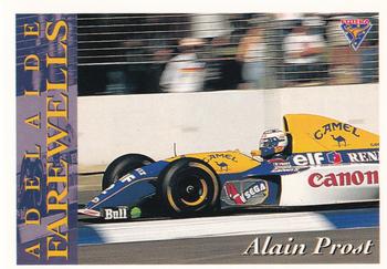 1994 Futera Adelaide F1 Grand Prix #106 Alain Prost Front