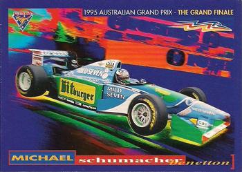 1995 Futera Australian Formula One Grand Prix #2 Michael Schumacher Front