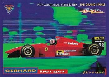 1995 Futera Australian Formula One Grand Prix #4 Gerhard Berger Front