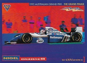 1995 Futera Australian Formula One Grand Prix #8 Nigel Mansell Front