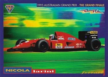 1995 Futera Australian Formula One Grand Prix #12 Nicola Larini Front