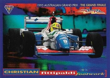 1995 Futera Australian Formula One Grand Prix #13 Christian Fittipaldi Front