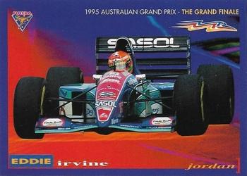 1995 Futera Australian Formula One Grand Prix #14 Eddie Irvine Front