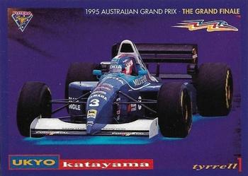 1995 Futera Australian Formula One Grand Prix #15 Ukyo Katayama Front