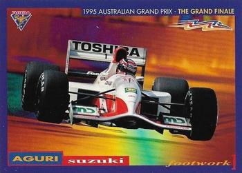1995 Futera Australian Formula One Grand Prix #19 Aguri Suzuki Front