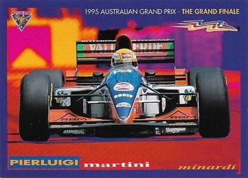 1995 Futera Australian Formula One Grand Prix #23 Pierluigi Martini Front