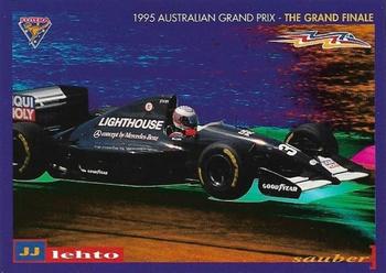 1995 Futera Australian Formula One Grand Prix #26 J J Lehto Front