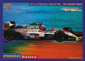 1995 Futera Australian Formula One Grand Prix #28 Pedro Lamy Front