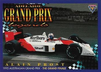1995 Futera Australian Formula One Grand Prix #37 Alain Prost Front