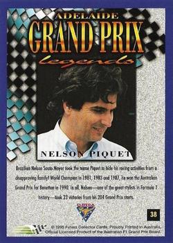 1995 Futera Australian Formula One Grand Prix #38 Nelson Piquet Back