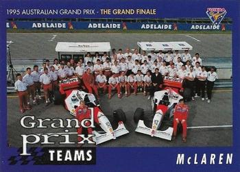 1995 Futera Australian Formula One Grand Prix #45 Grand Prix Teams Front