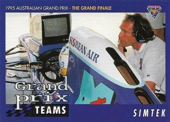 1995 Futera Australian Formula One Grand Prix #49 Grand Prix Teams Front