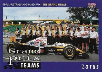 1995 Futera Australian Formula One Grand Prix #52 Grand Prix Teams Front