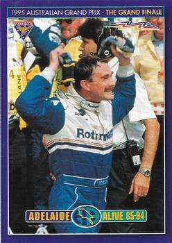 1995 Futera Australian Formula One Grand Prix #67 Adelaide Alive 85-94 Front
