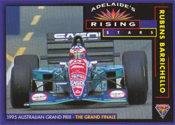1995 Futera Australian Formula One Grand Prix #87 Rubens Barrichello Front
