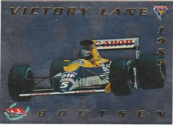 1994 Futera Adelaide F1 Grand Prix - Victory Lane #VL5 Thierry Boutsen Front