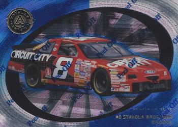 1997 Pinnacle Totally Certified - Platinum Blue Promo #67 #8 Stavola Brothers Racing Front