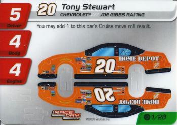 2005 WizKids Race Day CRG #1 Tony Stewart Front