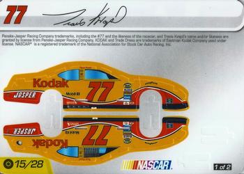 2005 WizKids Race Day CRG #15a Travis Kvapil Back