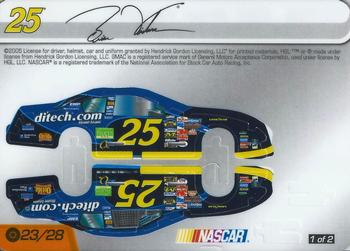 2005 WizKids Race Day CRG #23a Brian Vickers Back