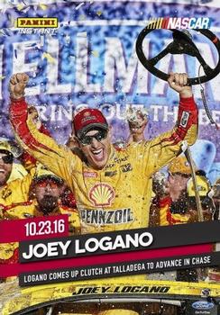 2016 Panini Instant NASCAR #6 Joey Logano Front