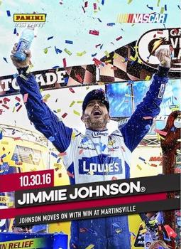 2016 Panini Instant NASCAR #7 Jimmie Johnson Front