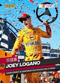 2016 Panini Instant NASCAR #9 Joey Logano Front
