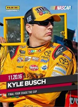 2016 Panini Instant NASCAR #10 Kyle Busch Front