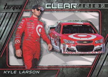 2016 Panini Torque - Clear Vision #22 Kyle Larson Front