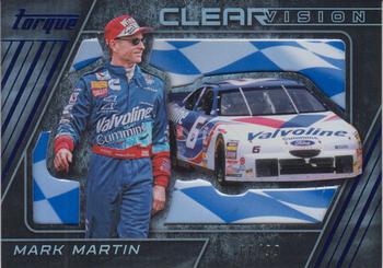 2016 Panini Torque - Clear Vision Blue #38 Mark Martin Front