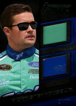 2016 Panini Torque - Dual Materials Green #DM-RS Ricky Stenhouse Jr. Front