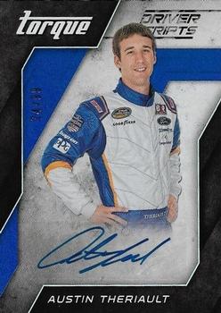 2016 Panini Torque - Driver Scripts Blue #DS-AT Austin Theriault Front