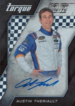 2016 Panini Torque - Driver Scripts Checkerboard #DS-AT Austin Theriault Front