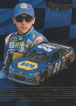 2016 Panini Torque - Horsepower Heroes Gold #HH3 Chase Elliott Front