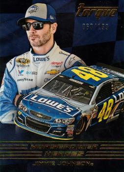 2016 Panini Torque - Horsepower Heroes Gold #HH10 Jimmie Johnson Front