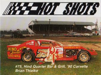 1990 Hot Shots Second Edition #1088 Brian Thielke Front