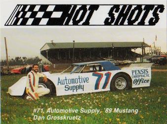 1990 Hot Shots Second Edition #1099 Dan Grosskruetz Front