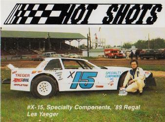 1990 Hot Shots Second Edition #1100 Les Yaeger Front