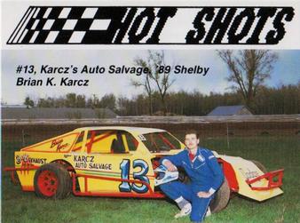 1990 Hot Shots Second Edition #1103 Brian K. Karcz Front