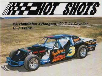 1990 Hot Shots Second Edition #1109 C.J. Frank Front